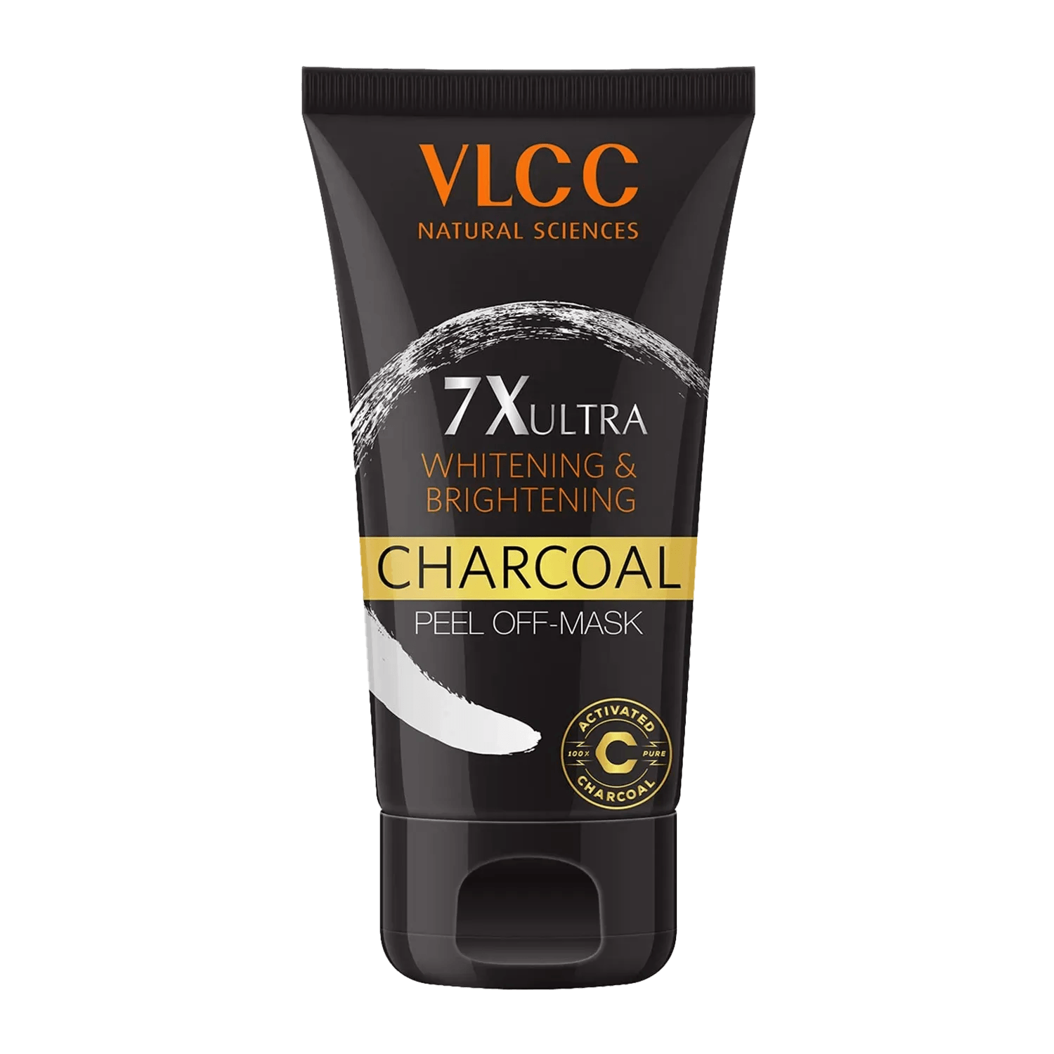 7x ultra whitening & brightening charcoal peel off mask (100g)