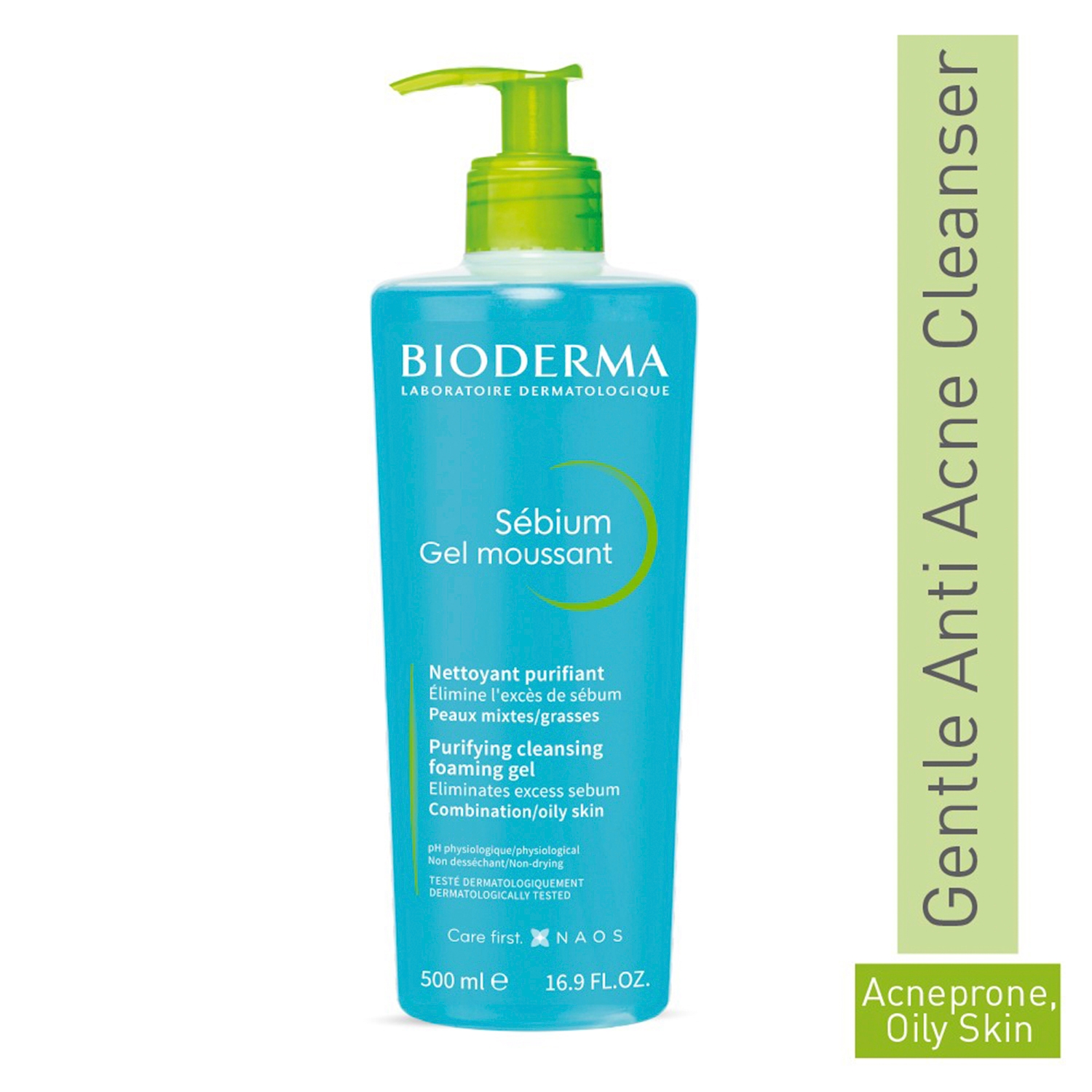 Sebium face and body wash moussant purifying cleansing gel (500ml)