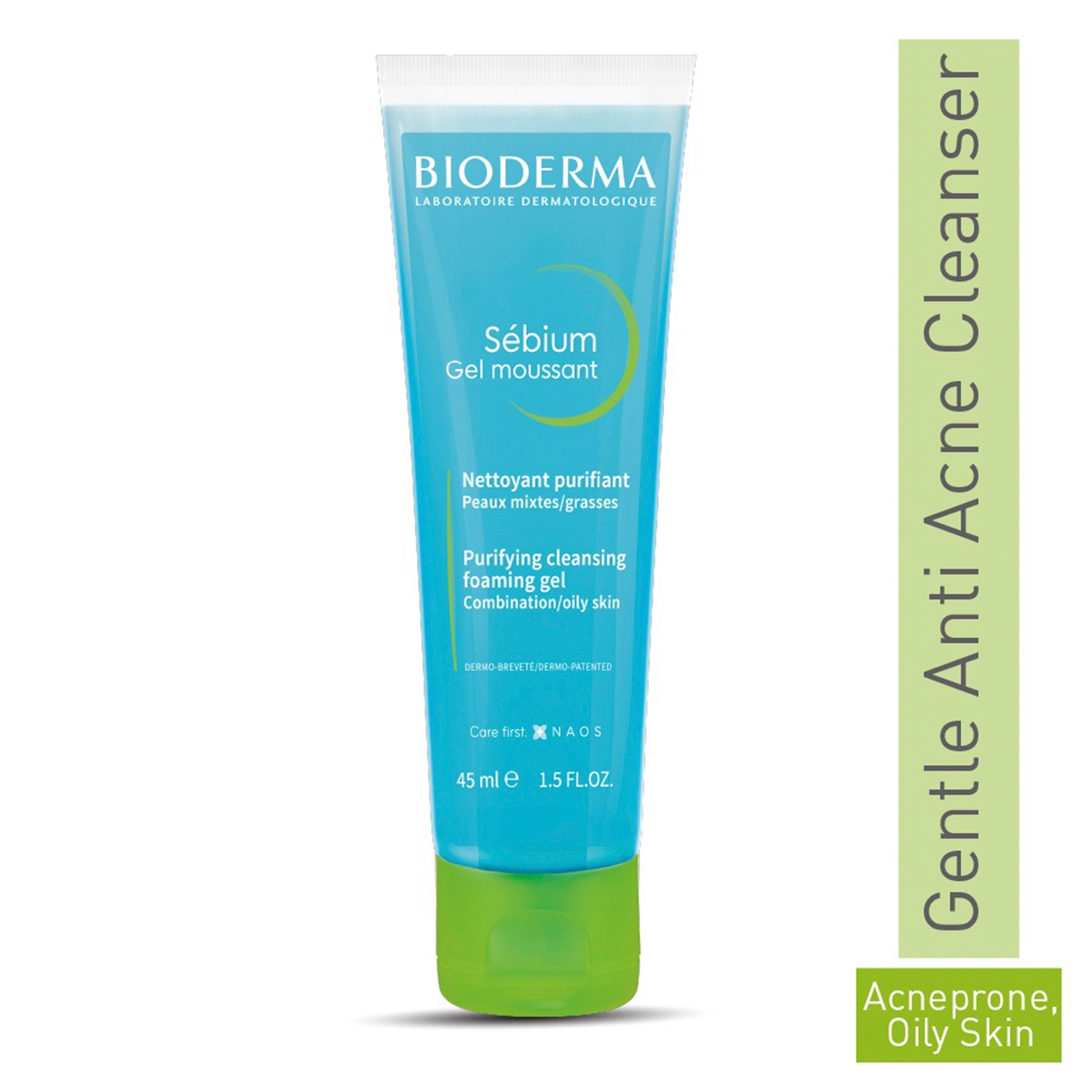 Sebium face and body wash moussant purifying cleansing gel (45ml)
