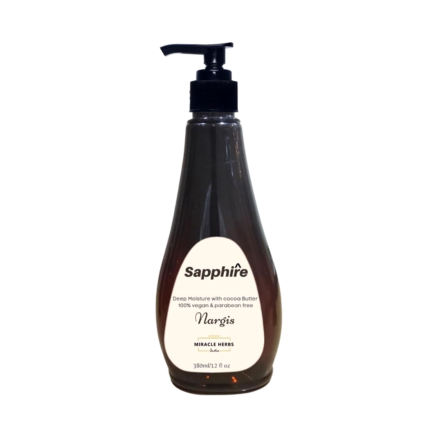 Deep moisture sapphire nargis body lotion (380ml)